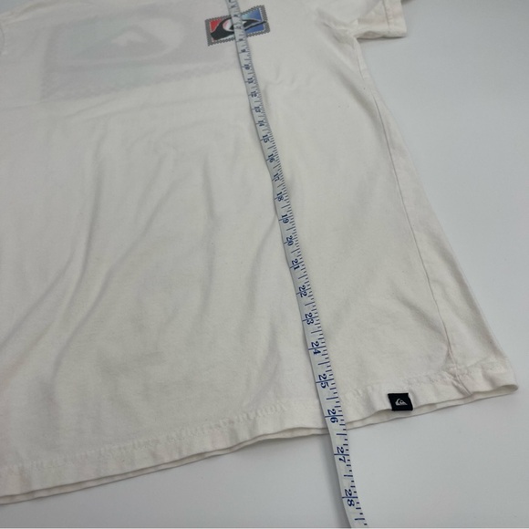 Quiksilver Boy's XL White Logo Tee - Picture 5 of 10